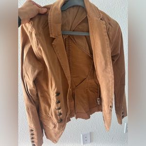 FREE PEOPLE MILITARY JACKET SIZE SMALL